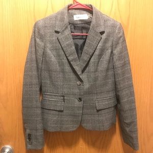 Calvin Klein Women’s Suit Jacket Gray Size 2